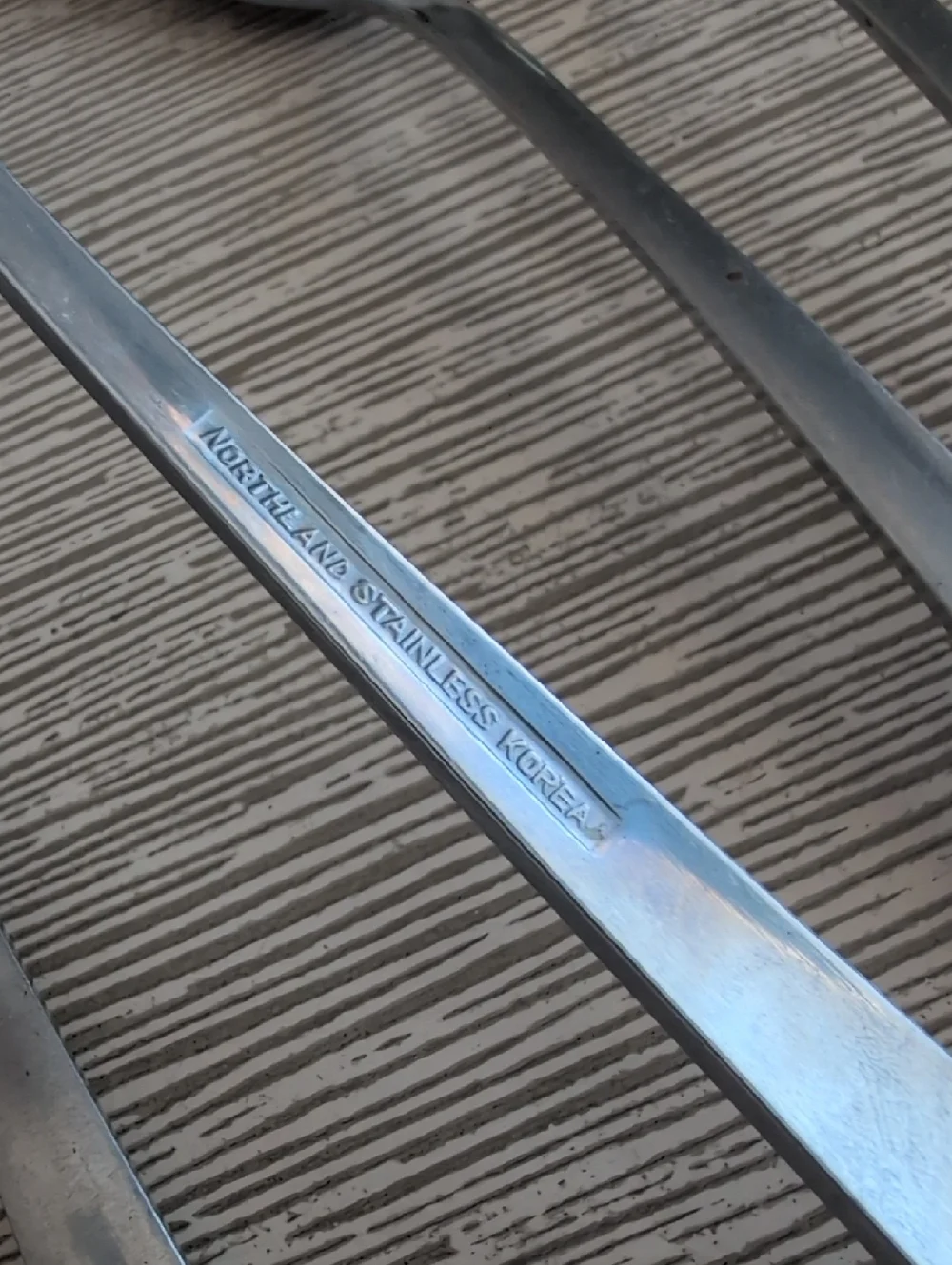 Vintage Northland Stainless Steel Long Handle Cocktail Forks & Spoons - Silver